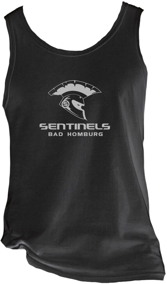 Tank Top Herren schwarz